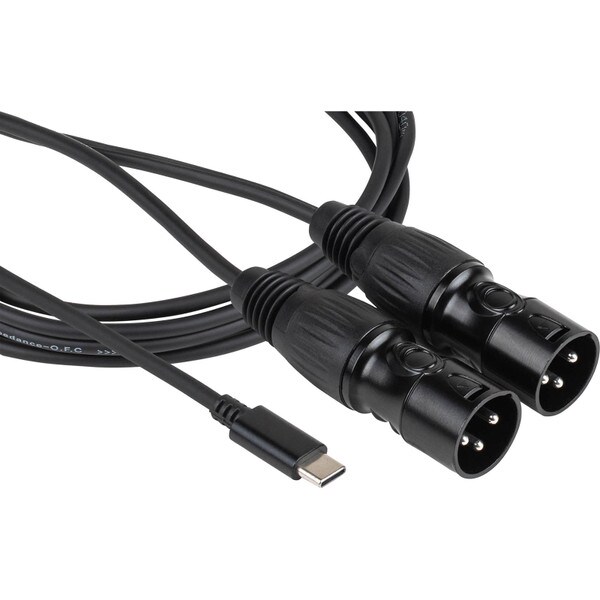 Main product image for Talent UCA-X USB-C to Stereo XLR 5ft240-898